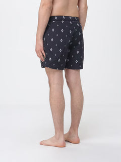 COUNTY OF MILAN Uomo Bermuda Black/white