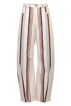 TENSIONE IN pantalone a righe moro/nuvola S26PH57MOR-PE26