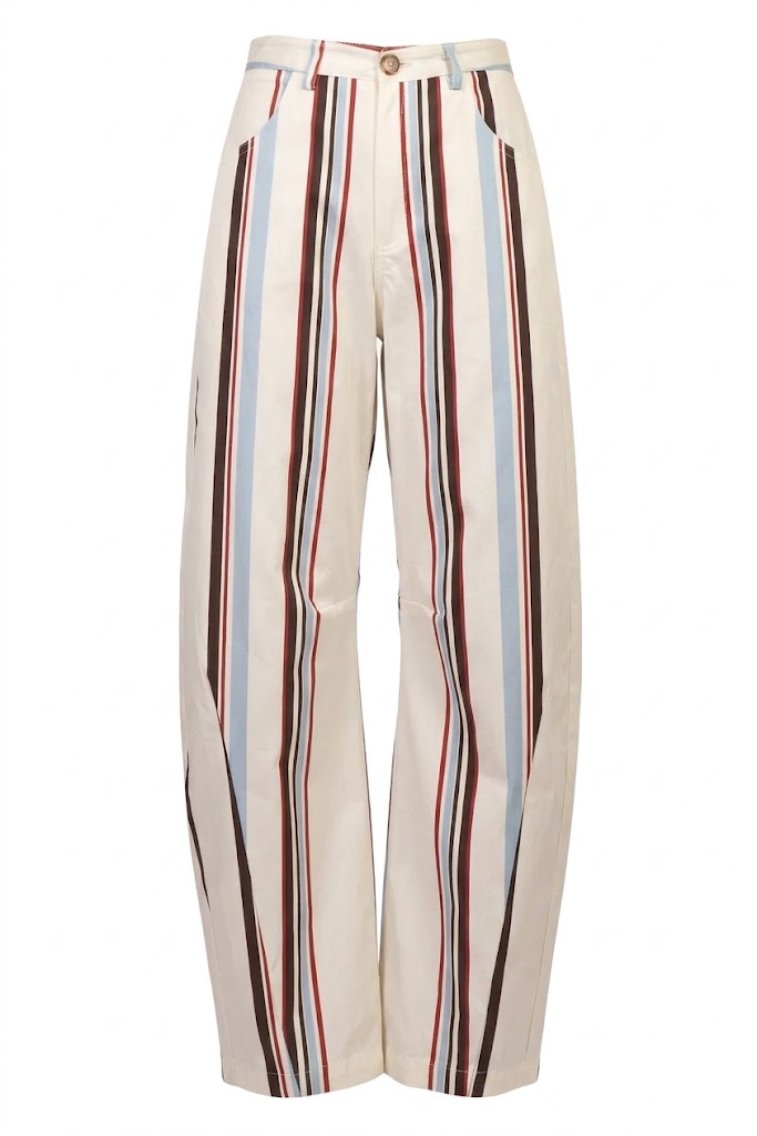 TENSIONE IN pantalone a righe moro/nuvola S26PH57MOR-PE26