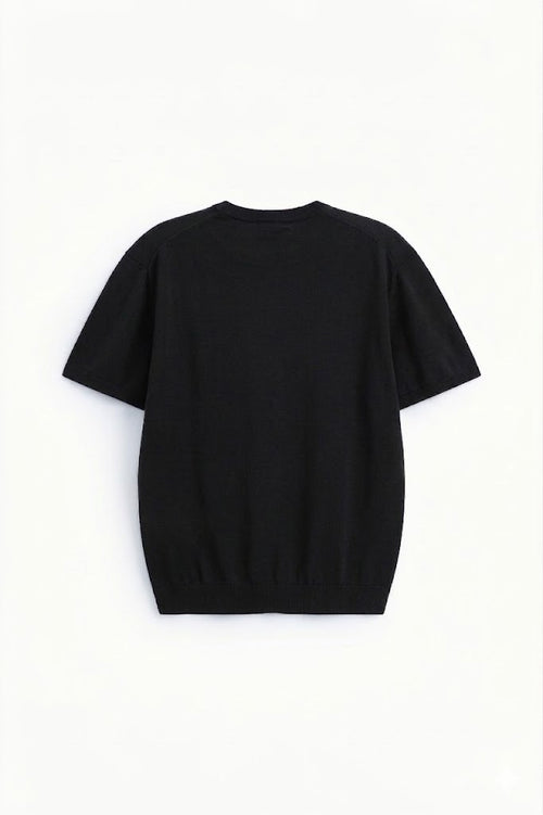 IMPERIAL Uomo T-shirt Elasticizzata Nera-PE26