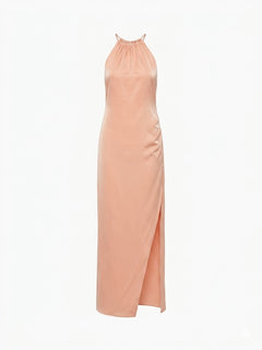 SILENCE LTD Donna Abito Lungo Peach-PE26