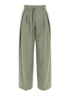 Pantalone Verde Con Cinta VICOLO – Abbigliamento Donna PE26