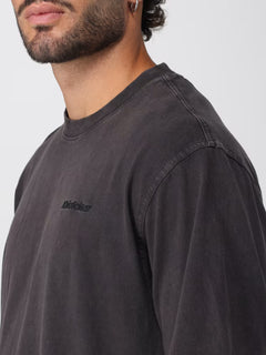 Dickies T-Shirt Uomo Nera Logo Tono su Tono PE26