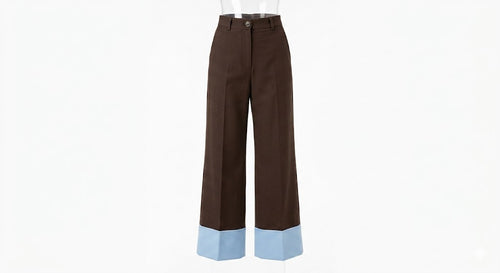 VICOLO pantalone moro/azzurro TAB2514MOR/AZZ-PE26