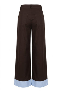 VICOLO pantalone moro/azzurro TAB2514MOR/AZZ-PE26