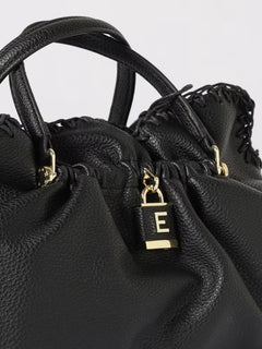 ERMANNO SCERVINO Donna Borsa Nera-PE26