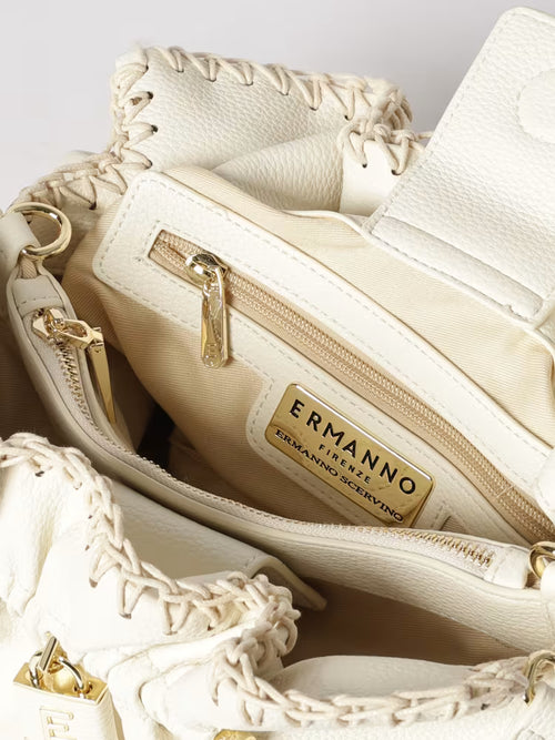 ERMANNO SCERVINO Donna Borsa Ivory-PE26
