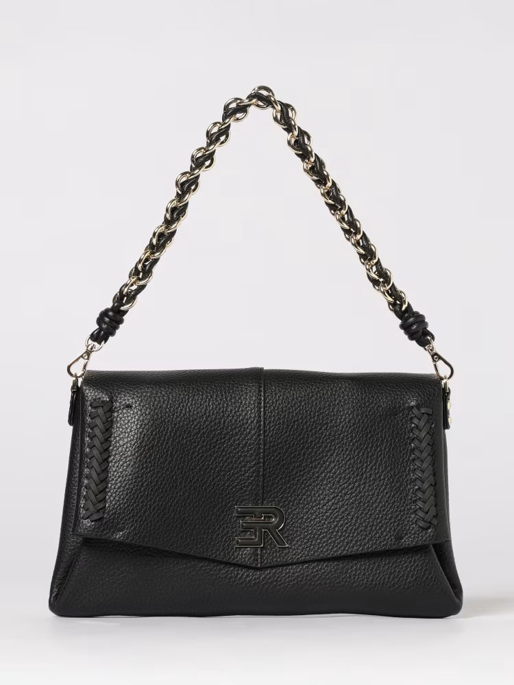 ERMANNO SCERVINO Donna Borsa Nera A Tracolla-PE26