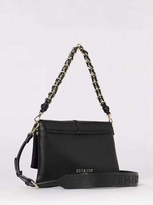 ERMANNO SCERVINO Donna Borsa Nera A Tracolla-PE26