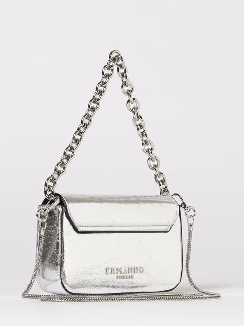 ERMANNO SCERVINO Donna Borsa Argento A Tracolla-PE26