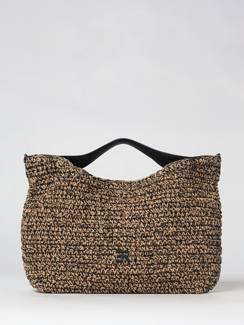 ERMANNO SCERVINO Donna Borsa Nera-PE26
