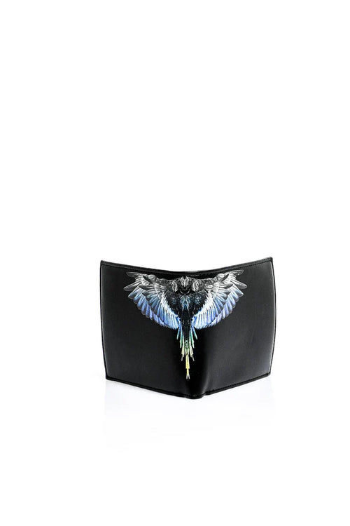 COUNTY OF MILAN Portafogli Black/Royal Wings – Uomo