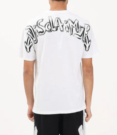 DISCLAIMER Maglia Bianco/Nero – Uomo