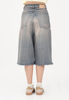 Jeans Vicolo Donna Modello DAB5082 - Denim/Bermudone Straight Leg Nuova Collezione PE26