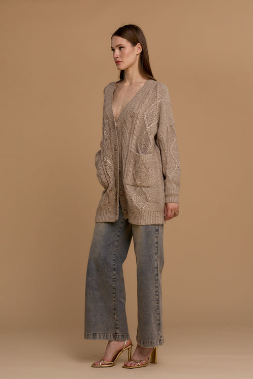 263NS167 MAXI CARDIGAN NOSECRETS
