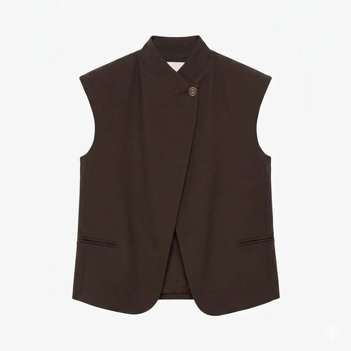 26D4805MOR Gilet TENSIONE IN