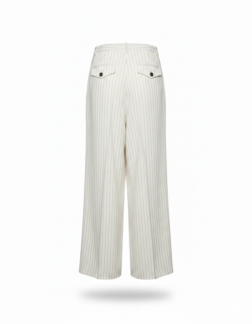 VICOLO Donna Pantalone Palazzo  Gessato