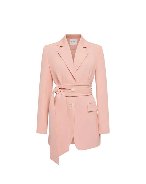 SILENCE LTD Donna Blazer Con Cintura Peach-PE26