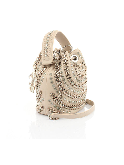 BORSA LIGHT GREY ANDROMEDA CON TRACOLLA LA CARRIE BAG