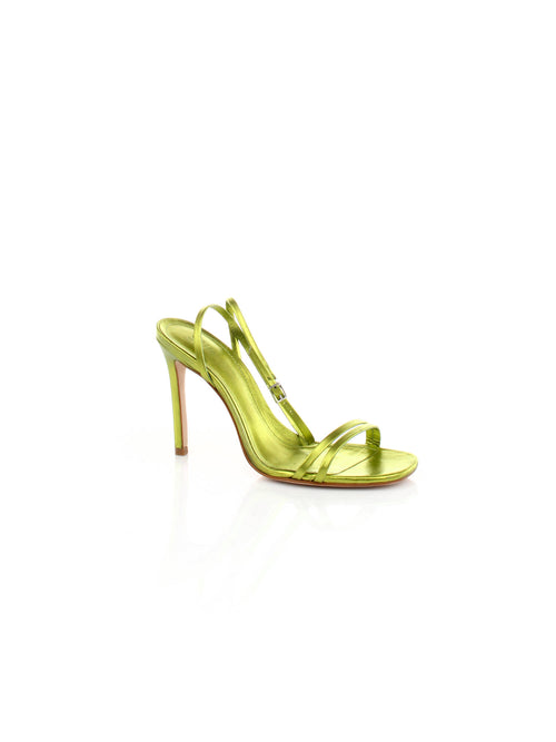 SCARPA VERDE CON LACCETTO SCHUTZ