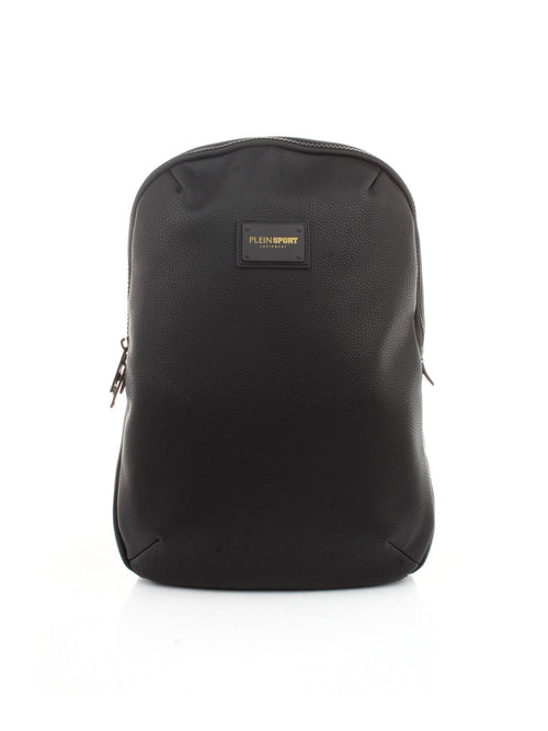 ZAINO NERO CON LOGO PLEIN SPORT