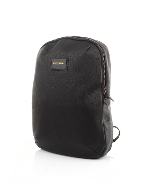 ZAINO NERO CON LOGO PLEIN SPORT