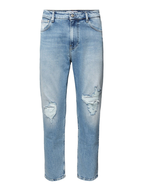 JEANS DENIM LIGHT CON STRAPPI CALVIN KLEIN JEANS