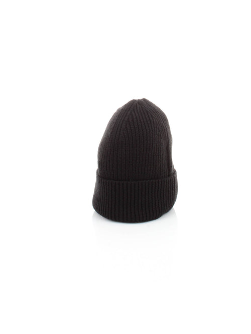 CAPPELLO NERO CON LOGO MARCELO BURLON COUNTY OF MILAN