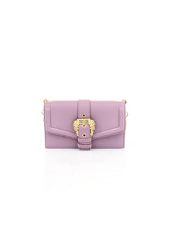 BORSA LILAC CON FIBBIA E TRACOLLINA VERSACE JEANS COUTURE