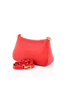 BORSA ROSSO A MANO CON MANICO CUORI LOVE MOSCHINO