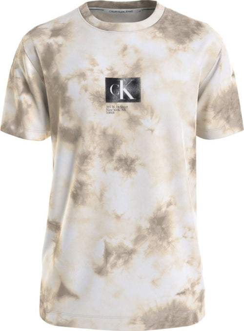 T-SHIRT TIE DYE CON LOGO CALVIN KLEIN JEANS