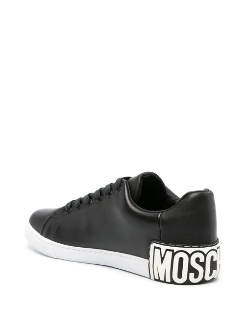 SNEAKERS NERO CON LOGO MOSCHINO COUTURE