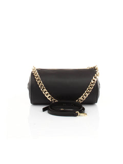 BORSA NERO A CILINDRO CON TRACOLLA JUST CAVALLI
