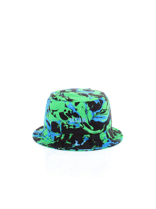 CAPPELLO VERDE PESCATORE MSGM