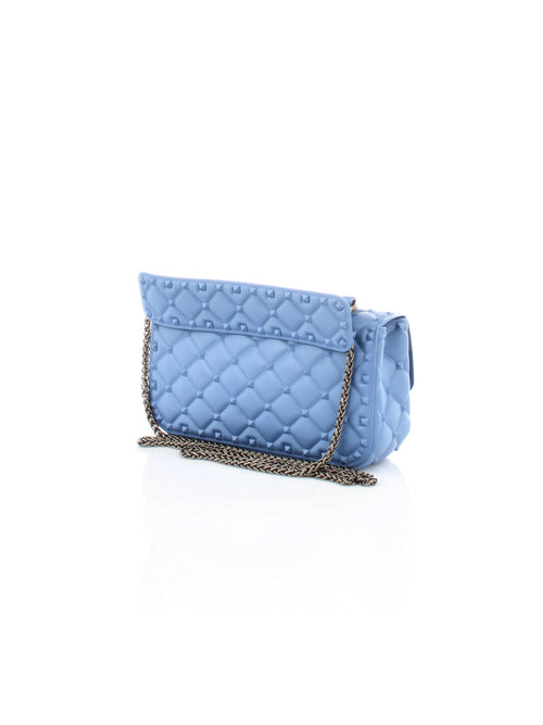 BORSA BLU FLAT ROCK LIPA CON MANICO MARC ELLIS NEW YORK