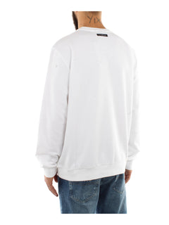 MAGLIA BIANCO CON LOGO STAMPATO JOHN RICHMOND