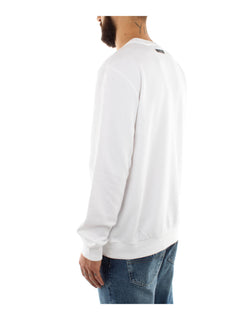 MAGLIA BIANCO CON LOGO STAMPATO JOHN RICHMOND