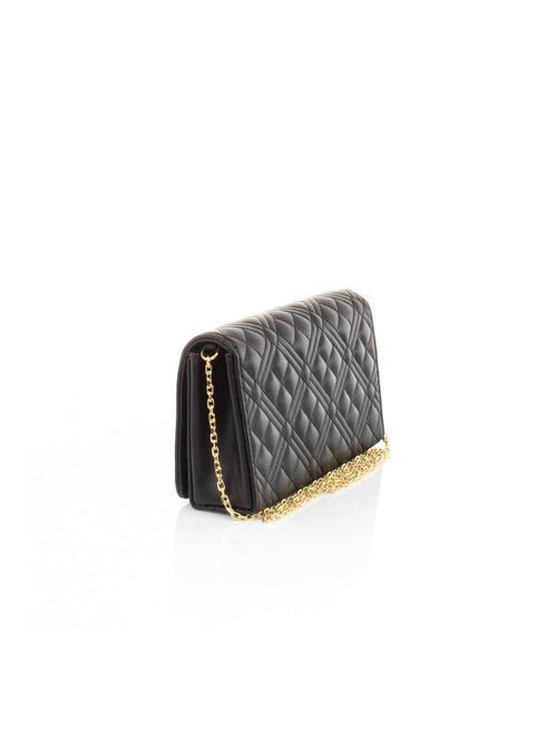BORSA NERO TRAPUNTATA LOVE MOSCHINO