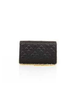 BORSA NERO TRAPUNTATA LOVE MOSCHINO