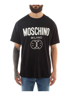 T-SHIRT NERO MILANO MOSCHINO COUTURE