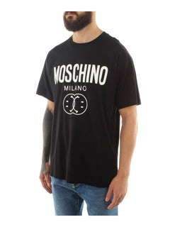 T-SHIRT NERO MILANO MOSCHINO COUTURE