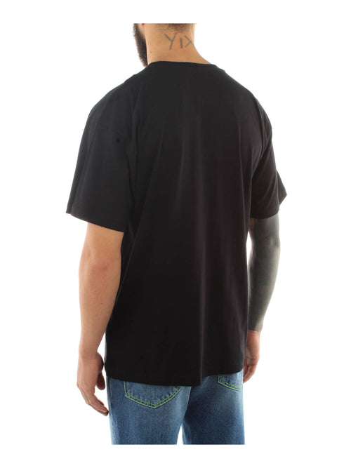 T-SHIRT NERO MILANO MOSCHINO COUTURE