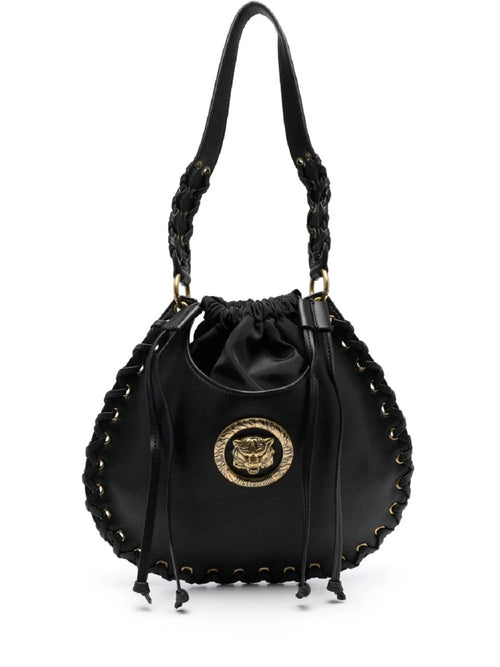 BORSA NERO CON INTRECCI JUST CAVALLI