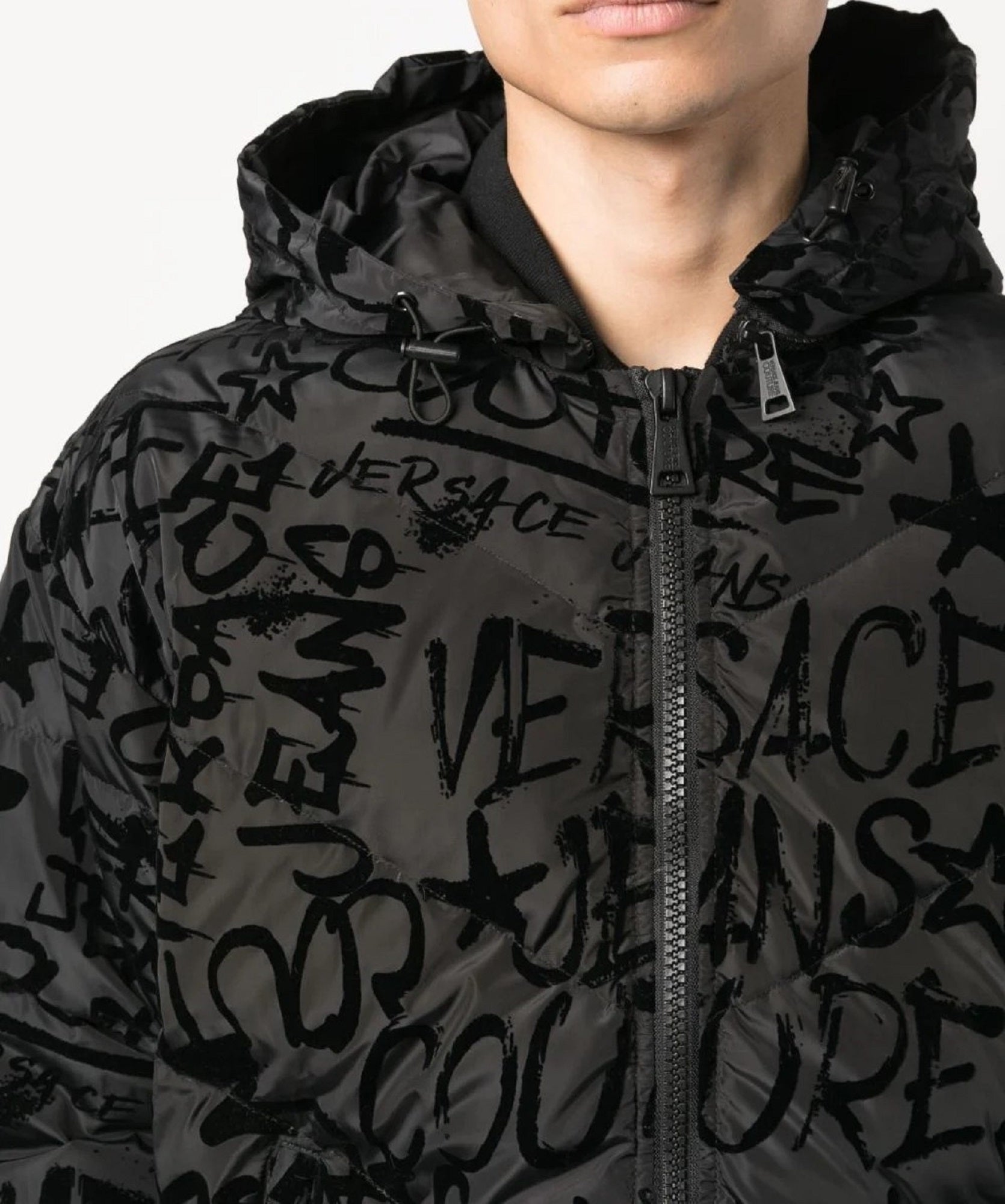 Versace shop jeans giubbotto