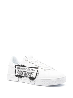 SNEAKERS BIANCO CON LOGO LATERALE VERSACE JEANS COUTURE